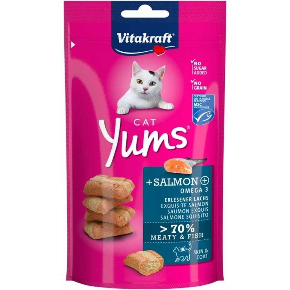 Snack for Cats Vitakraft Cat Yums Salmon Fish 40 g