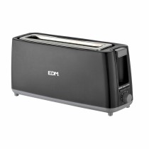 Toaster EDM 07798 Black Design 900 W Long