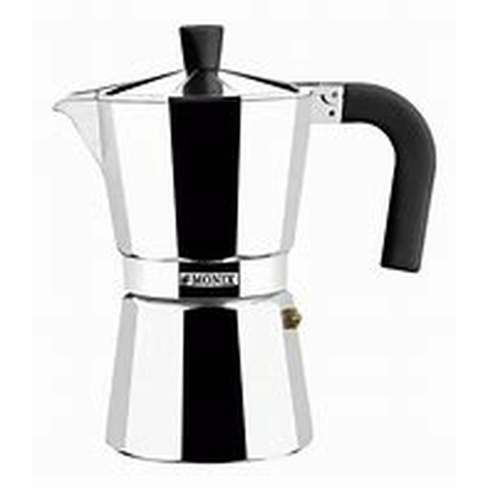 Cafetière Italienne Monix Argenté Métal Aluminium 3 Tasses