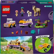 Konstruktionsspiel Lego 42634 Horse & Pony Trailer Bunt