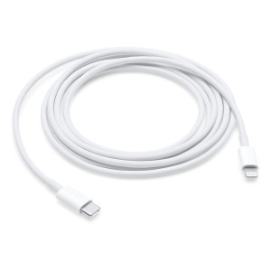 Câble USB-C vers Lightning Apple Blanc Vert 2 m