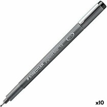 Feutres Staedtler Pigment Line Noir (10 Unités)