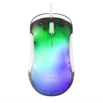 Mouse Mars Gaming MMGLOWW 12800 dpi Weiß 12800 dpi