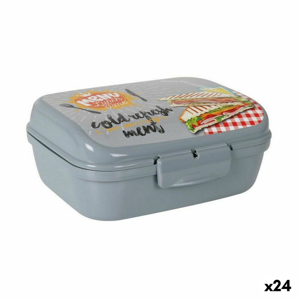 Boîte à Sandwich Titiz Plastique 1 L 16 x 12 x 6,5 cm (24 Unités)