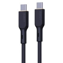 Câble USB-C vers USB-C Aukey CB-SCC101 Noir 1 m