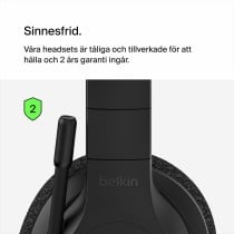 Casques Bluetooth avec Microphone Belkin AUD005BTBLK