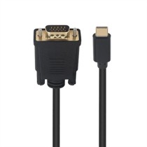 Adaptateur USB-C vers VGA Ewent Noir 1,8 m