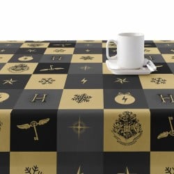 Fleckenabweisende geharzte Tischdecke Harry Potter Hogwarts Christmas Bunt 200 x 150 cm