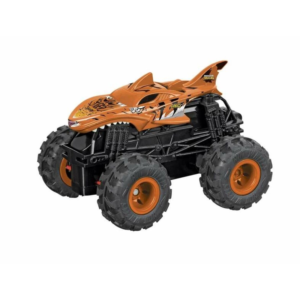 Remote-Controlled Car Hot Wheels mini Monster Truck 1:28 14,5 x 9,2 x 9 cm