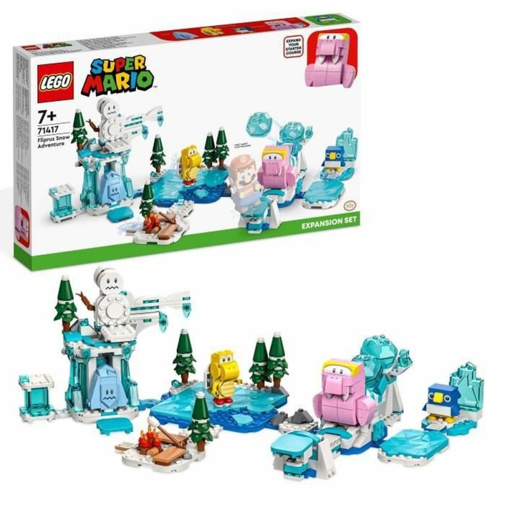 Set de construction Lego Super Mario 71417 Fliprus snow adventure 567 Pièces