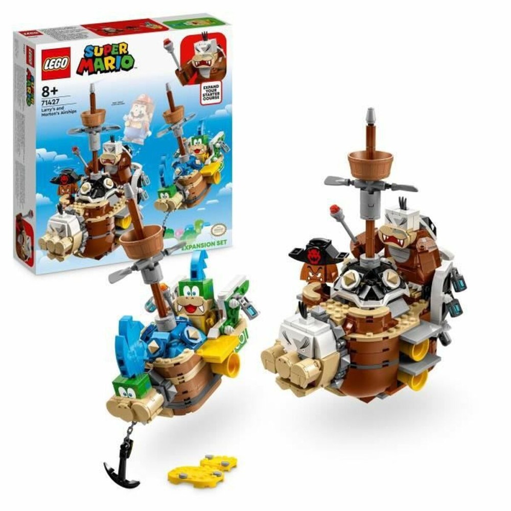 Set de construction Lego 71427 Super Mario: Larry's and Morton's Airships 1062 Pièces