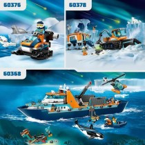 Construction set Lego 60376 Arctic exploration snowmobile Multicolour