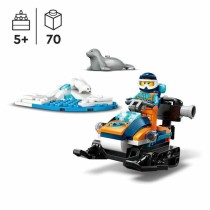 Konstruktionsspiel Lego 60376 Arctic exploration snowmobile Bunt