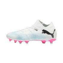 Chaussures de Football pour Adultes Puma Future 7 Match FG/AG Blanc