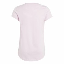 Kurzarm-T-Shirt für Kinder Adidas Graphic Rosa