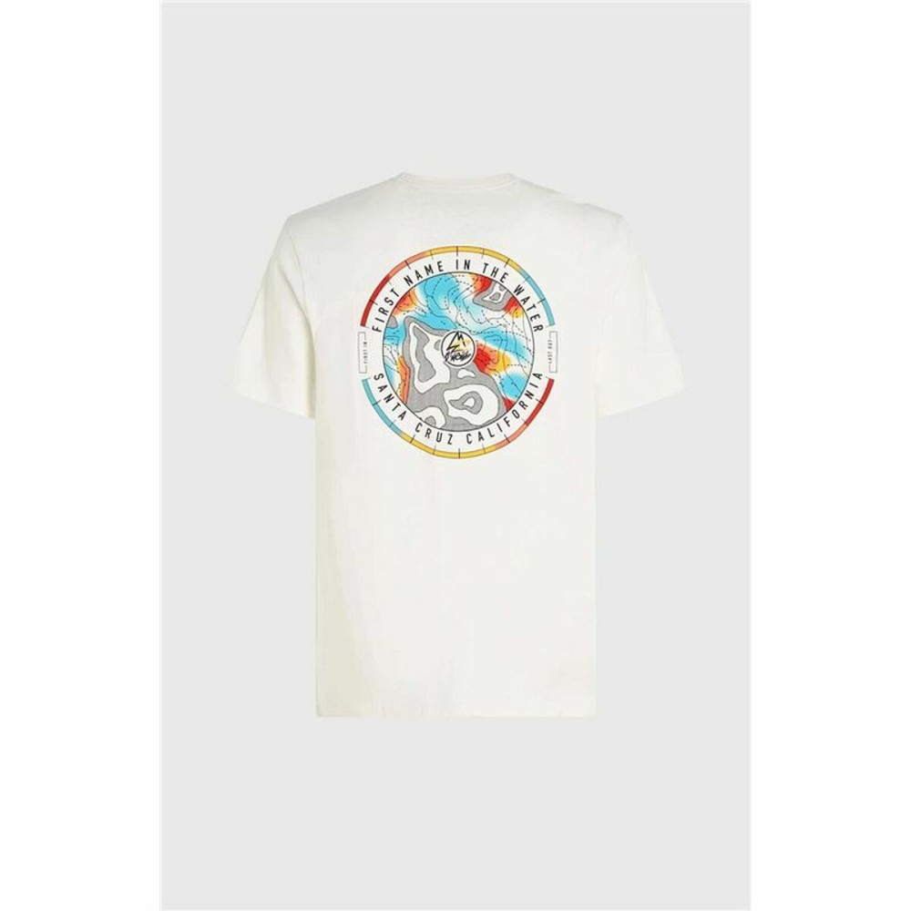 Men’s Short Sleeve T-Shirt O'Neill Trvlr  White