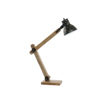 Lampe de bureau DKD Home Decor Bois Métal Vintage (17 x 50 x 80 cm)