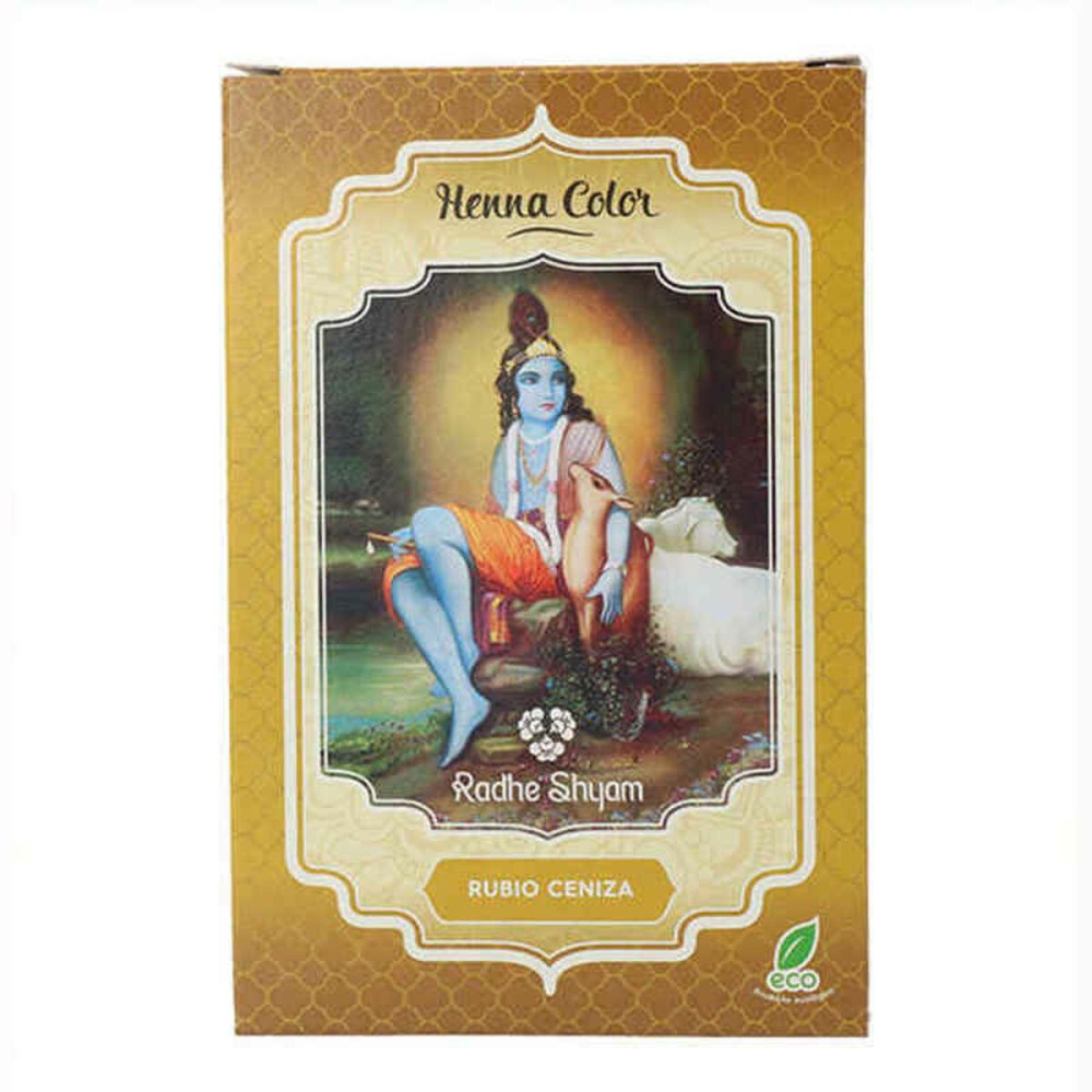 Coloration Semi-permanente Henna Radhe Shyam Shyam Henna Blond cendre (100 g)