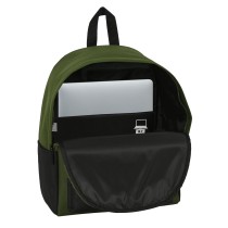 Sacoche pour Portable Safta Dark Forest Noir Vert 31 x 40 x 16 cm