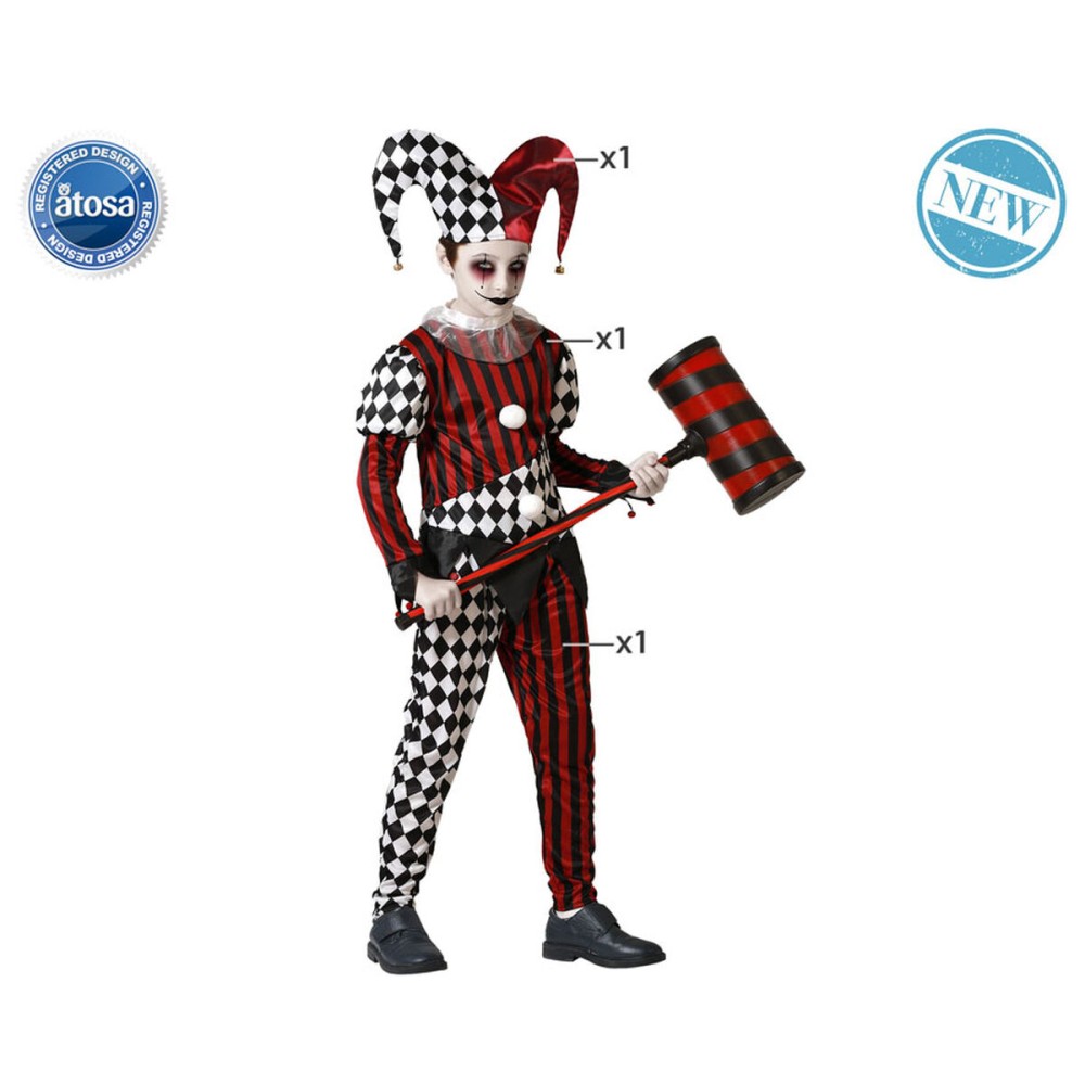 Costume for Children Harlequin 5-6 Years