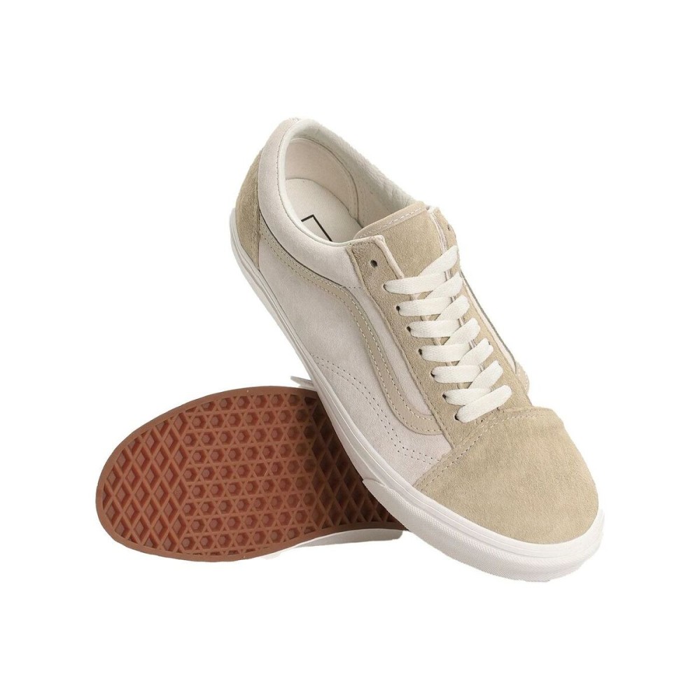 Herren Sneaker Vans OLD SKOOL PIG SUEDE VN000CR54A31 Beige