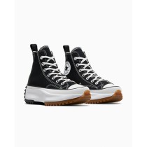 Laufschuhe für Damen Converse RUN STAR HIKE HI 166800C Schwarz