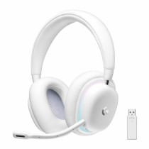 Casques avec Microphone Logitech G735 Blanc Bleu/Blanc