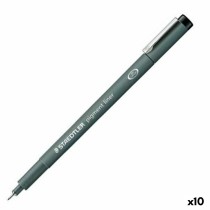 Feutres Staedtler Pigment Line Noir (10 Unités)