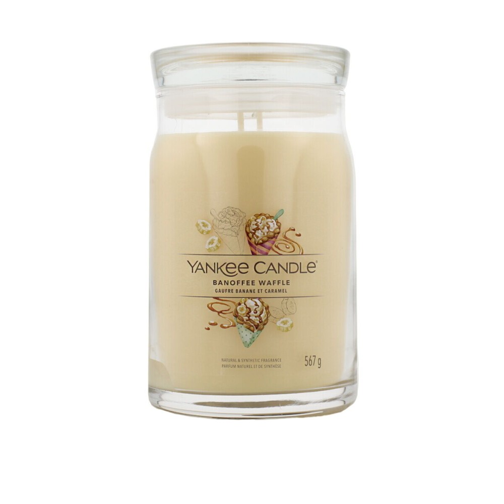 Duftkerze Yankee Candle Signature Large Jar Banoffee Waffle 567 g