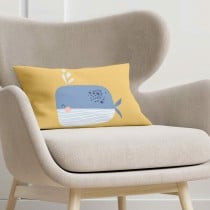 Housse de coussin Kids&Cotton Malu C Jaune 30 x 50 cm