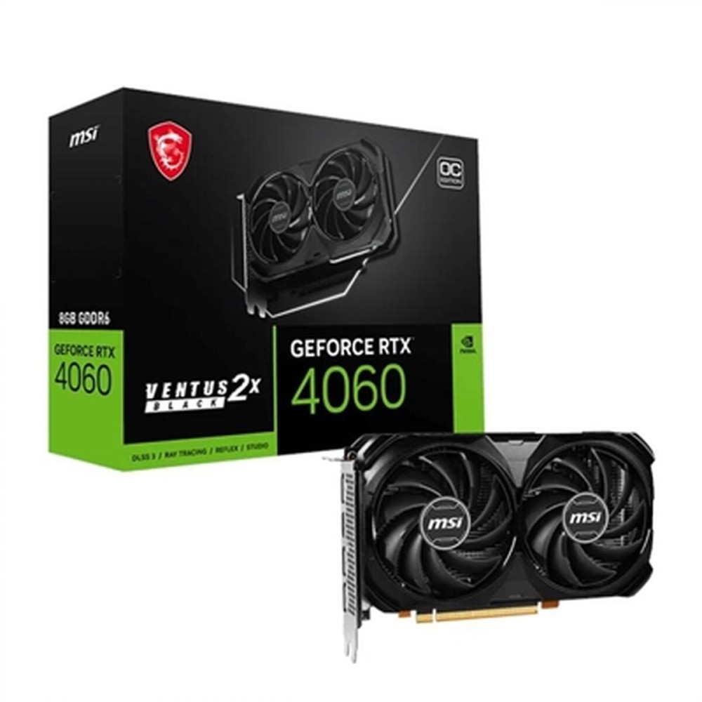 Carte Graphique MSI 912-V516-004 Geforce RTX 4060 8 GB GDDR6