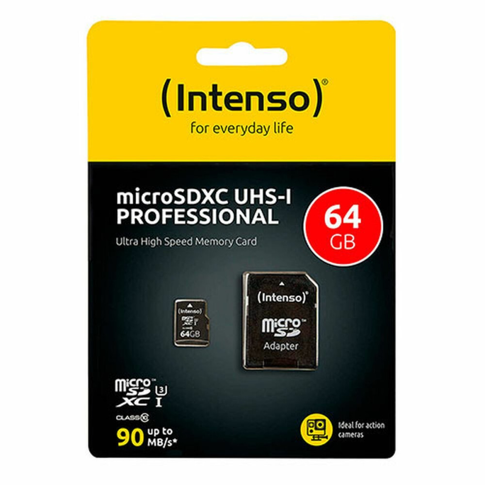 Carte Micro SD INTENSO SDXC 64GB