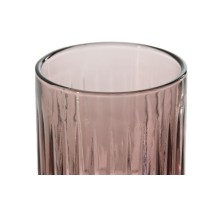 Set of glasses Home ESPRIT Pink Crystal (6 Units)