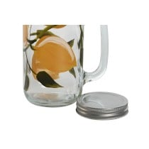 Jug Home ESPRIT Yellow Stainless steel Crystal