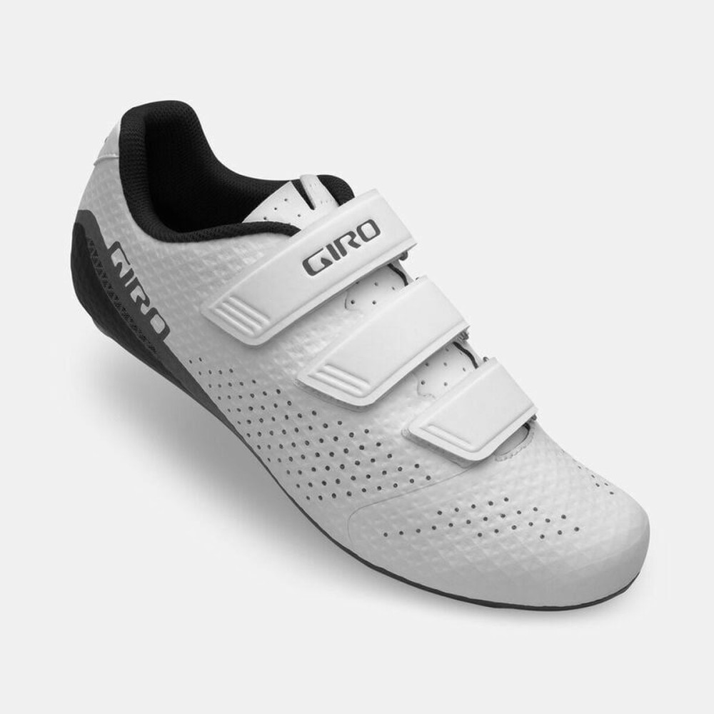 Radfahren Schuhe Giro Stylus Weiß