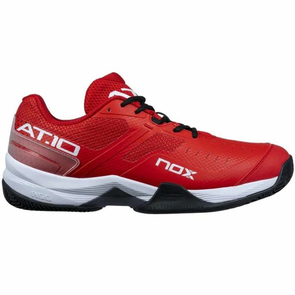 Adult's Padel Trainers Nox AT10 Fiery Black Red