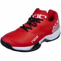 Chaussures de Padel pour Adultes Nox AT10 Fiery Noir Rouge