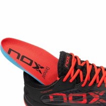 Chaussures de Padel pour Adultes Nox AT10 Lux Noir Rouge