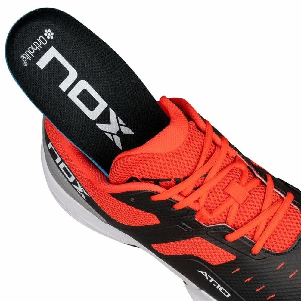 Chaussures de Sport pour Homme Nox AT10 Pro Noir Rouge