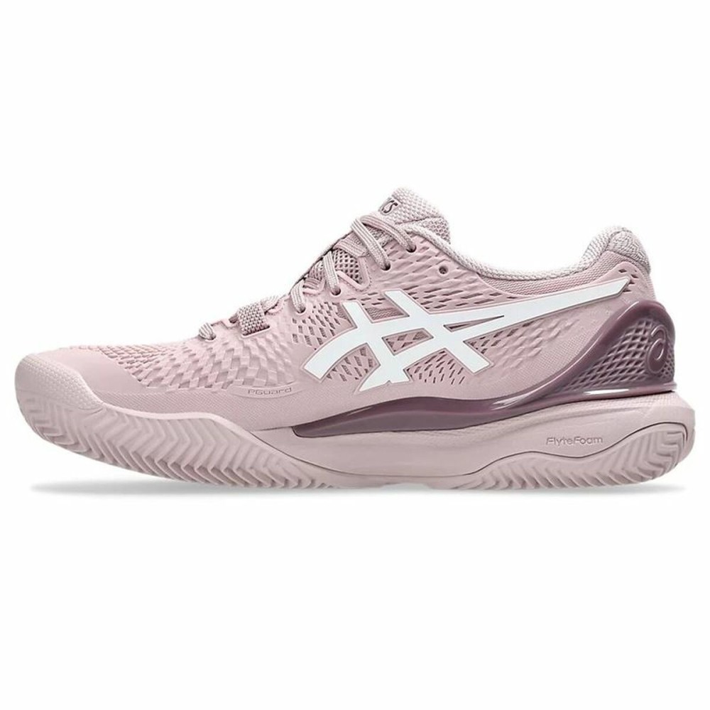 Chaussures de Tennis pour Femmes Asics Gel-Resolution 9 Clay Rose