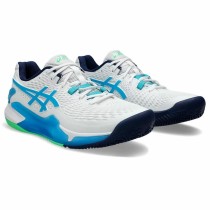 Tennisschuhe für Männer Asics Gel-Resolution 9 Clay Weiß