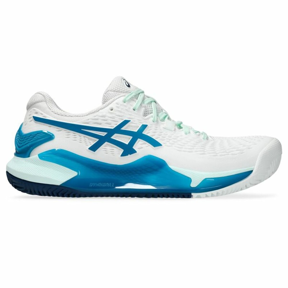 Tennisschuhe für Frauen Asics Gel-Resolution 9 Clay Mujer Weiß