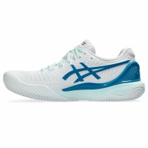 Chaussures de Tennis pour Femmes Asics Gel-Resolution 9 Clay Mujer Blanc