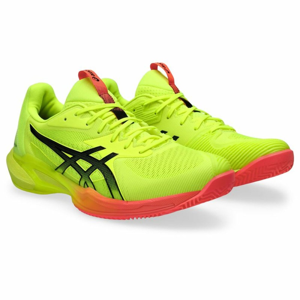 Tennisschuhe für Männer Asics Solution Speed Ff 3 Clay Paris Gelb