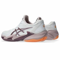 Chaussures de Tennis pour Femmes Asics Court Ff 3 Clay Blanc