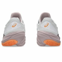 Chaussures de Tennis pour Femmes Asics Court Ff 3 Clay Blanc