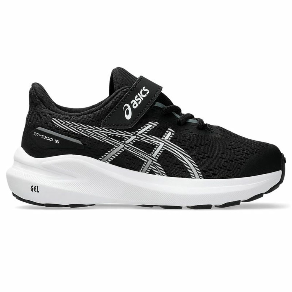 Laufschuhe für Kinder Asics GT-1000 13 PS Schwarz