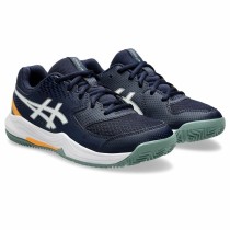 Chaussures de Padel pour Adultes Asics Gel-Dedicate 8 Padel Gs Bleu