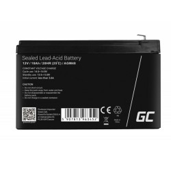 Battery for Uninterruptible Power Supply System UPS Green Cell AGM48 10 Ah 12 V