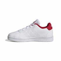 Chaussures de Tennis pour Enfants Adidas Advantage Blanc